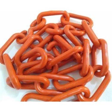 Imagem de 15 mts Corrente Plastica Elo Tamanho G Calha Chuva Isolamento Decoraçã