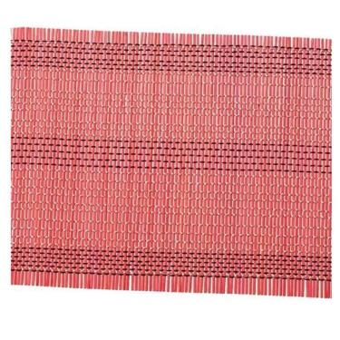 Imagem de Kit Jogo Americano Bambu 4 Peças Unicolor Rosa Jolitex