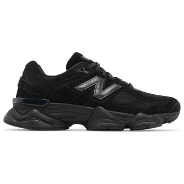 Imagem de New Balance Tênis infantil 574 V1 com cadarço, Preto, 45