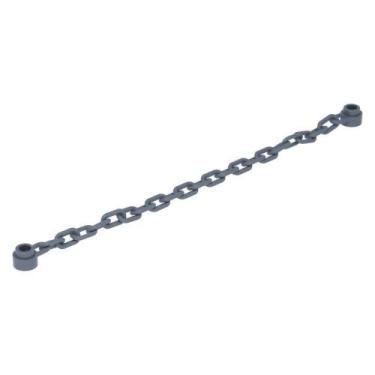 Imagem de Conjunto de 5 correntes LEGO 21 Links Dark Grey (New Grey)
