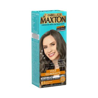 Imagem de Embelleze tintura maxton kit 6.1 louro cinza escuro