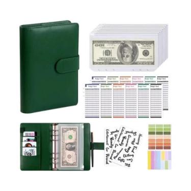 Imagem de Álbum De Cartões Kpop A5 Em Couro PU Com 200 Slots E 4 Bolsos Para Col