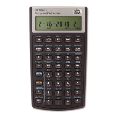 Imagem de Calculadora financeira 10bII LCD 12 dígitos 10bII, calculadora financeira, LCD de 12 dígitos da HP