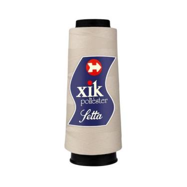 Imagem de Linha para costura setta xik 120 poliéster 2000 jardas - cor 0162 à 04