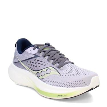 Imagem de Saucony Tênis feminino Ride 17, Íris/azul-marinho, 39