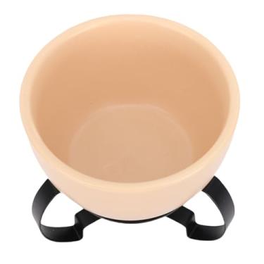 Imagem de Aqur2020 Conjunto de Panela de Fondue de Queijo Cerâmico de Estilo Europeu, até Distribuição de Calor, Ideal para Reuniões Sociais, Com Intrincado Design Pintado à Mão, Limpeza Fácil (1#)