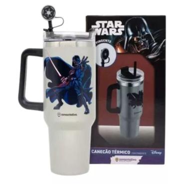 Imagem de Canecão Copo Térmico Tumbler Bebida Star Wars