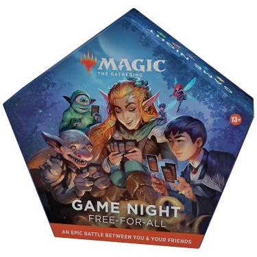 Imagem de Kit Magic The Gathering 2022 Game Night 5 Decks Completos para Partidas Rápidas com Até 5 Jogadores, 300 Cartas