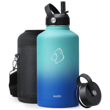 Imagem de Garrafa Térmica 1900L Portátil com Isolamento a Vácuo, Aço Inoxidável, BUZIO, Verde