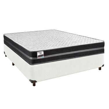 Imagem de Cama Box + Colchão Casal Molas Ultralastic Bogota Inducol