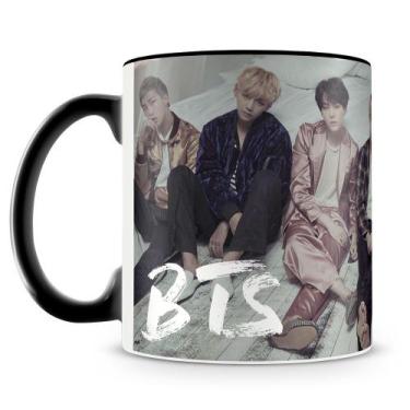 Imagem de Caneca Personalizada K-pop BTS - Porcelana de Alto Brilho - Amo Caneca