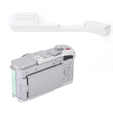 Imagem de SZZCNOX Punho de polegar para cima de metal para câmera Panasonic LUMIX S9, LUMIX S9 Apoio de polegar para cima Pega de dedo antiderrapante, suporte de dedo para sapata quente, suporte de polegar