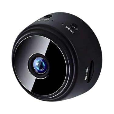 Imagem de Kit 02 Câmera Espiã Mini HD Wi-Fi com Sensor de Presença, Visão Noturna e Suporte de Encaixe