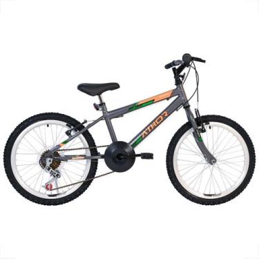 Imagem de Bicicleta infantil Athor Evolution Meninos Aro 20 6 Marchas, Grafite