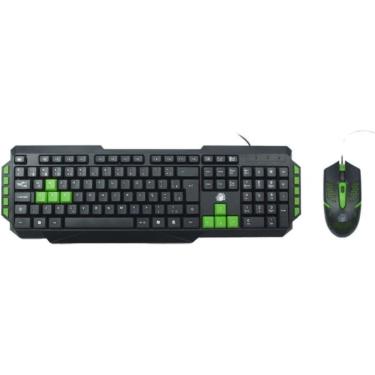 Imagem de Kit Perifericos 5+ Gamer Start 2.0 Pt/Verde