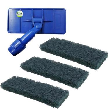 Imagem de Kit 1 Suporte LT Limpa Tudo Com Junção Articulada + 3 Unidades Fibra P