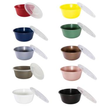 Imagem de Saladeira em Plástico com Tampa 4,6 l Zeek, PRETO