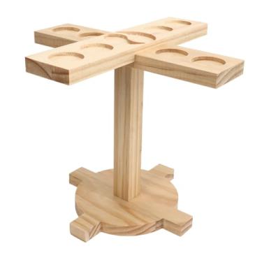 Imagem de Generic Jogos de Anel e Gancho, Brinquedo de Jogo de Gancho de Anel de Design de Ranhuras Clássico Durável Interessante para Casa (Cor Madeira)