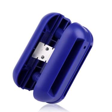 Imagem de Aparador de borda de borda, aparador de borda de folheado de madeira portátil, ferramenta antiderrapante para borda de madeira, aparador de borda para madeira, folheado de madeira (azul)