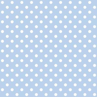 Imagem de Tecido Tricoline Poá Bola Média Fundo Azul Nuvem (5 mm) - Peripan - 50