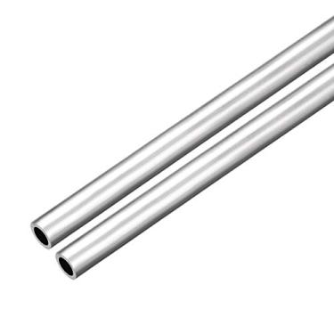 Imagem de 2 peças 6063 tubo reto redondo de alumínio sem costura 3 cm de comprimento 0,273 polegadas ID 0,39 polegadas OD