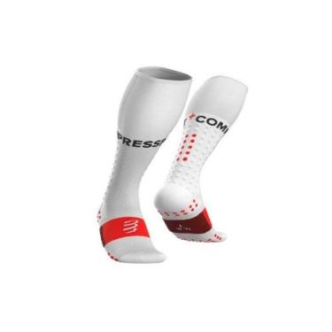 Imagem de Meia de Compressão Cano Alto - Full Socks V3 Branca - Compressport, T4