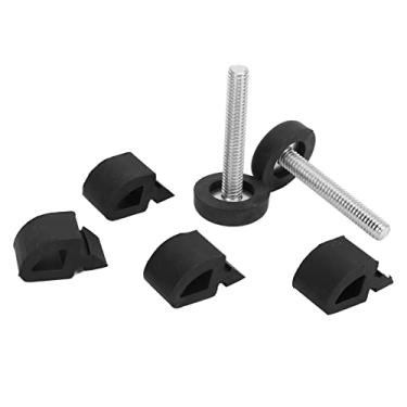 Imagem de Conjunto de Amortecedor de Borracha para Amortecedor de capô para Caminhão Chevy 1967-1972 Preto