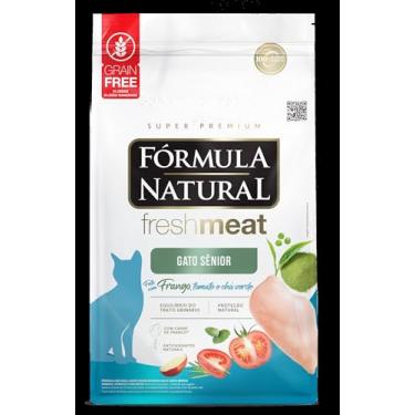 Imagem de Fórmula Natural Fresh Meat Ração Seca Para Gatos Sênior Sabor Frango 10,1Kg