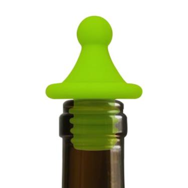 Imagem de Plugue de vinho de silicone - rolha de garrafa de bebida - rolhas de vedação de champanhe de alta elasticidade para festa em casa, reunião de família na praia