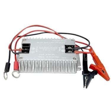 Imagem de DC 8-36V 12V/24V para DC 12,6V 14,5V 8A 10A Buck Boost Conversor Booster Carregador de Bateria Impermeável Barco Carro para Baterias de Lítio OROAOBOMT (14,5V 8A_Sem ACC)