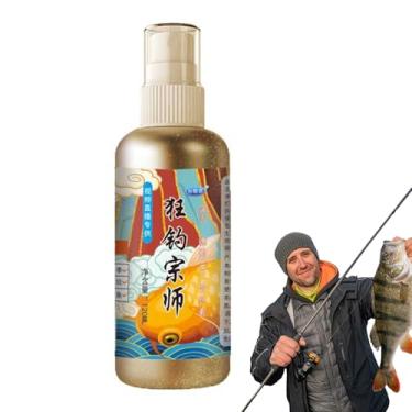 Imagem de Atraente de peixe, atrativo de perfume de 100 ml para iscas de peixe, líquido de isca forte, aditivo para truta, tilápia, bacalhau, robalo