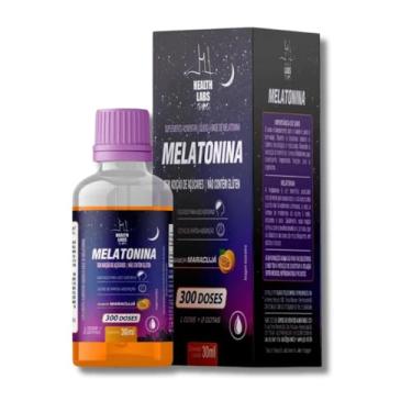 Imagem de Melatonina Sublingual 300 Doses 30ml Sabor Maracujá – Uso Noturno e Rápida Absorção