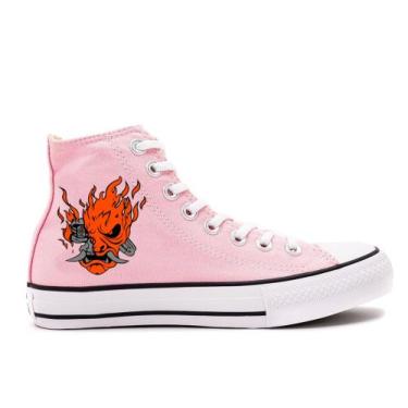 Imagem de Tênis All Cyberpunk 2077 Samurai Anime Games Lançamento Cano Alto - Vi