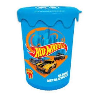 Imagem de Gelelé slime pote 180g hot wheels gelele 3949, 3
