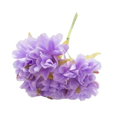 Imagem de 18 Peças De Flores Artificiais De Cravo De Seda Para Decoração De Nata