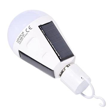 Imagem de Lâmpadas Solares, Lâmpada de Emergência Solar Luz Movida a Energia Solar Lâmpada de Emergência Portátil à Prova D'água para Ambientes Internos, Caminhadas Ao Ar Livre, (12W)