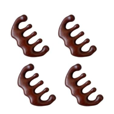 Imagem de Pente De Massagem Natural Madeira Couro Cabeludo Contra Queda Cabelo Circulaçao(4)