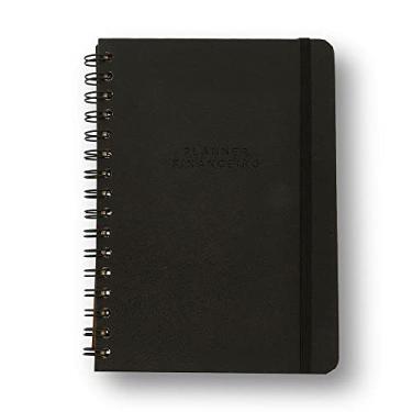 Imagem de Planner Wire-O Clássica Financeiro A5 Preto, Cicero
