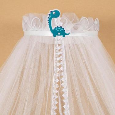Imagem de Mosquiteiro Berço Bebe Com Dossel Dinossauro Rococo Unisex - Frutos da
