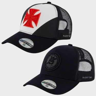Imagem de Kit com 2 Bonés Vasco Trucker-Unissex