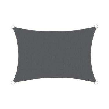 Imagem de Toldo Retangular Impermeável Com Proteção UV Para Jardim, Pátio, Quint