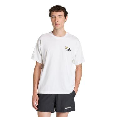 Imagem de Camiseta Estampada Terrex Nature Logo Adidas-Unissex