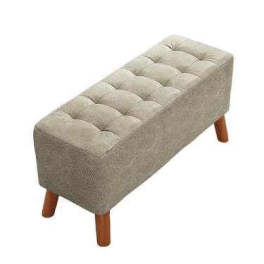 Imagem de Versátil, porta de entrada, sapato, banco, uso doméstico, sapatos, banco, roupas longas, sala de provação, sofá, cabeceira (cinza claro, 60 cm)