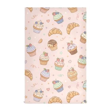 Imagem de Burbuja Toalhas de cozinha Deserts, pacote com 6, panos de prato absorventes reutilizáveis de microfibra para secagem e limpeza, 45 x 71 cm