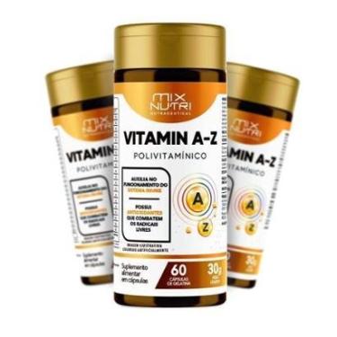 Imagem de Nutraceutical Vitamin A Z - Polivitaminico 60caps 30g - Mix Nutri-Unissex