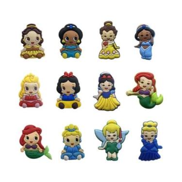 Imagem de Pingentes De Sapato Infantil Disney Princesas 10-20 Peças Decorações D