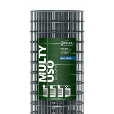 Imagem de Tela Soldada Multy Uso 25m (Fio 1,90mm / Malha 5x5cm) - Rolo 25m - Ins