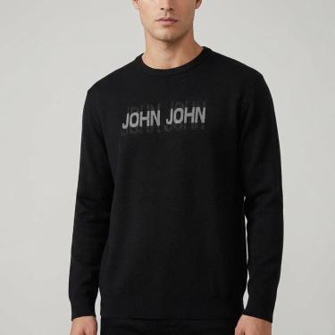 Imagem de Suéter Tricot John John Shadow Masculino-Masculino