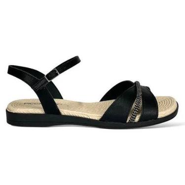 Imagem de Sandália Rasteira Piccadilly 513012 - Picadilly, Preto, 37