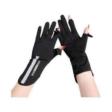 Imagem de Luvas Femininas De Verão Com Proteção Solar, Tela Sensível Ao Toque, F